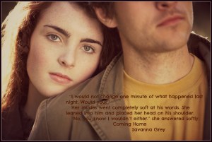 Portrait Of Romantic Young Couple In Autumn Landscape